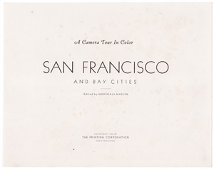 San Francisco and Bay Area vintage prints 1938